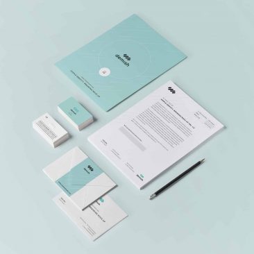 Flat Stationery Branding